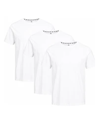 3 t-shirts en bambou : Blanc