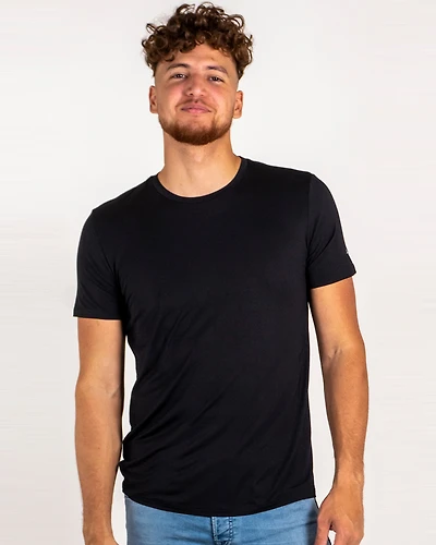 T-shirt Nu noir en bambou