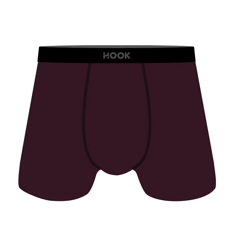 Pack : 3 boxers courts Max 1X Tir au but, Aubergine et 1 Noir
