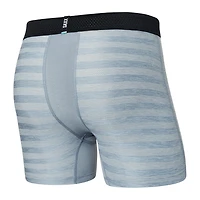 Saxx - Droptemp™ Cooling Mesh Boxer Brief : Mid Grey Heather