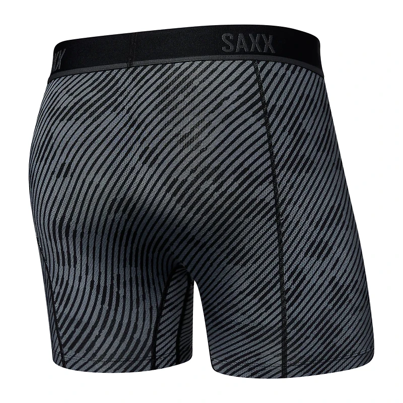 Saxx - Kinetic Light Compression Boxer Brief : Optic Camo-Black