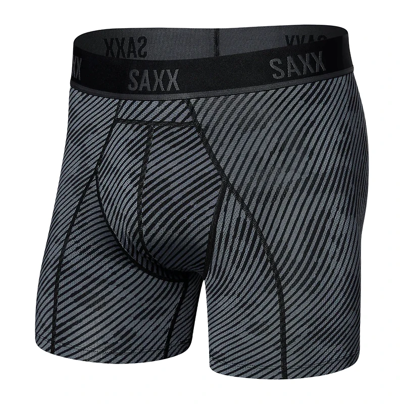 Saxx - Kinetic Light Compression Boxer Brief : Optic Camo-Black