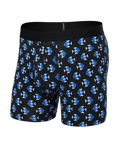 DROPTEMP™ COOLING COTTON Aquatic Check Boxer Shorts