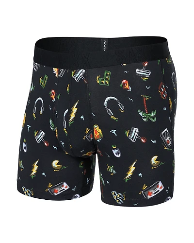 DROPTEMP™ COOLING COTTON PLAYER'S PARADISE Boxer Briefs - BLACK