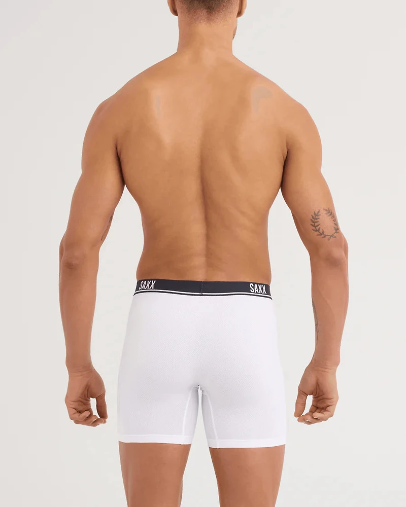 Pack de 3 boxers ESSENTIAL PERFORMANCE BLANC/TRADEWINDS/NOIR