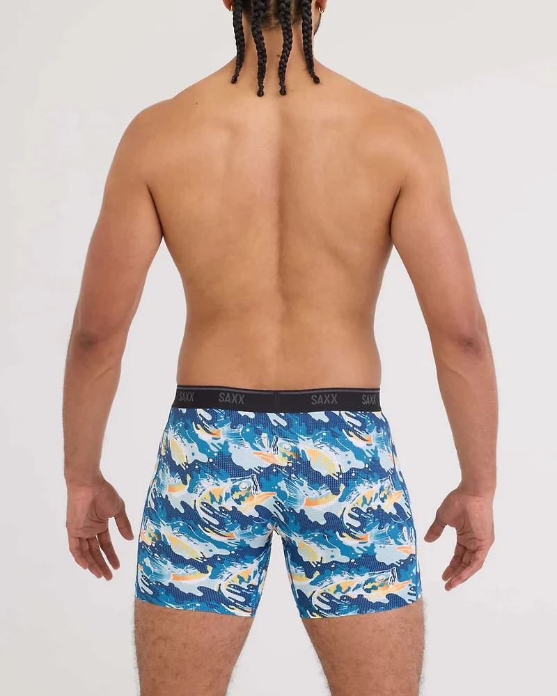 Boxer Quest Quick Dry Mesh BIG MOUTH BLUE BASKET