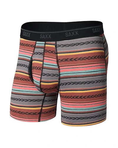 Quest Quick Dry Mesh Boxer Shorts GLOBETREKKER STRIPE-MULTI