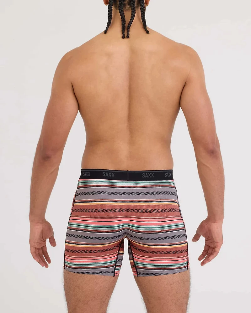 Quest Quick Dry Mesh Boxer Shorts GLOBETREKKER STRIPE-MULTI