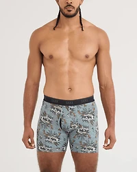 Quest Quick Dry Mesh Boxer Brief : Hunting Lodge-Silver Pine
