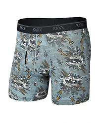 Boxer Quest Quick Dry Mesh HUNTING LODGE-SILVER PINE