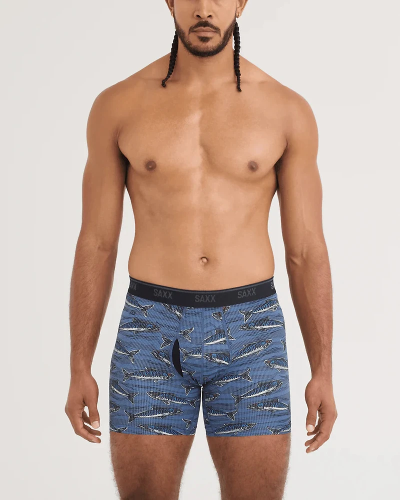 Boxer Quest Quick Dry Mesh SAINT MAQUEREAU-DÉLAVÉ INDIGO