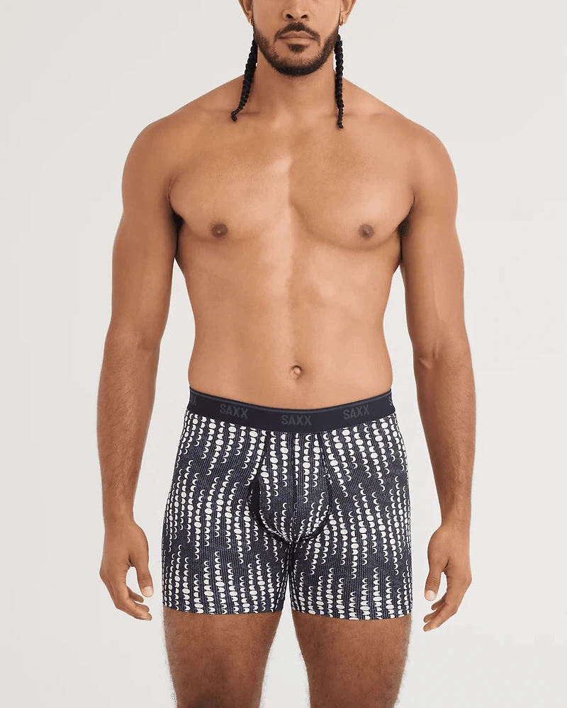 Boxer Quest Quick Dry Mesh MOONRISE-NOIR