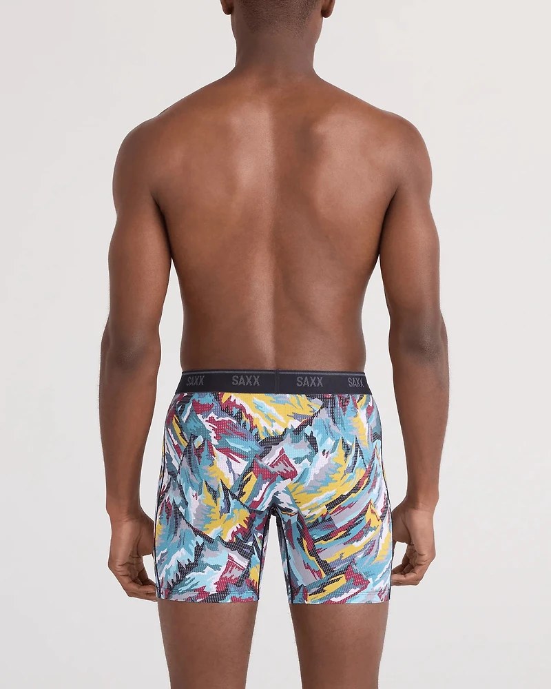 Boxer Quest Quick Dry Mesh SOMMETS PRISMES-MULTI