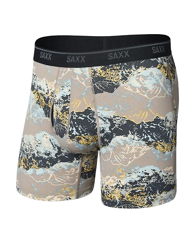 Quest Quick Dry Mesh Boxer Brief : Summits-Cinder