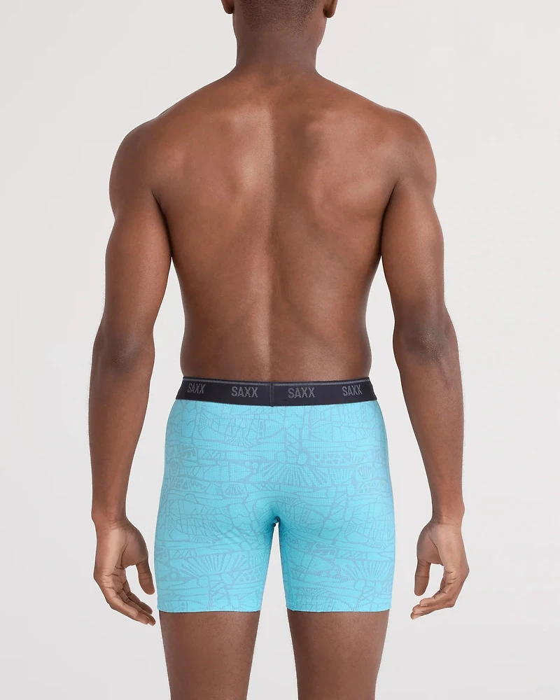 Boxer Quest Quick Dry Mesh POISSON CARRELÉ
