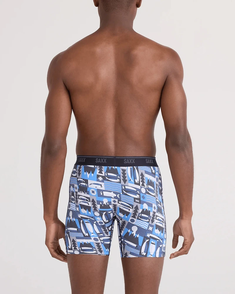 Boxer Quest Quick Dry Mesh PÊCHEUR D’HIVER-BLEU