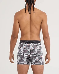 Quest Quick Dry Mesh Boxer Brief : WINTER TREK- BLACK