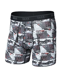 Boxer Quest Quick Dry Mesh WINTER TREK- NOIR