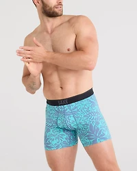 Boxer Quest SURF FLOWERS-TURQUOISE