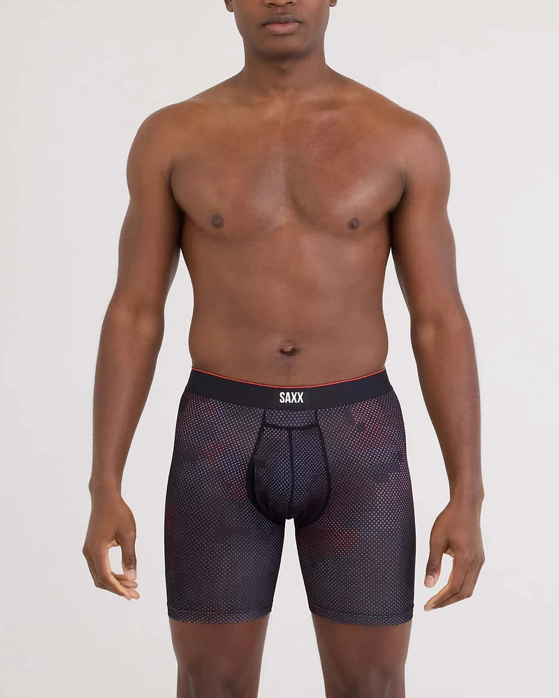 DIGI CAMOUFLAGE Multi Sport Boxer Shorts - BLACK