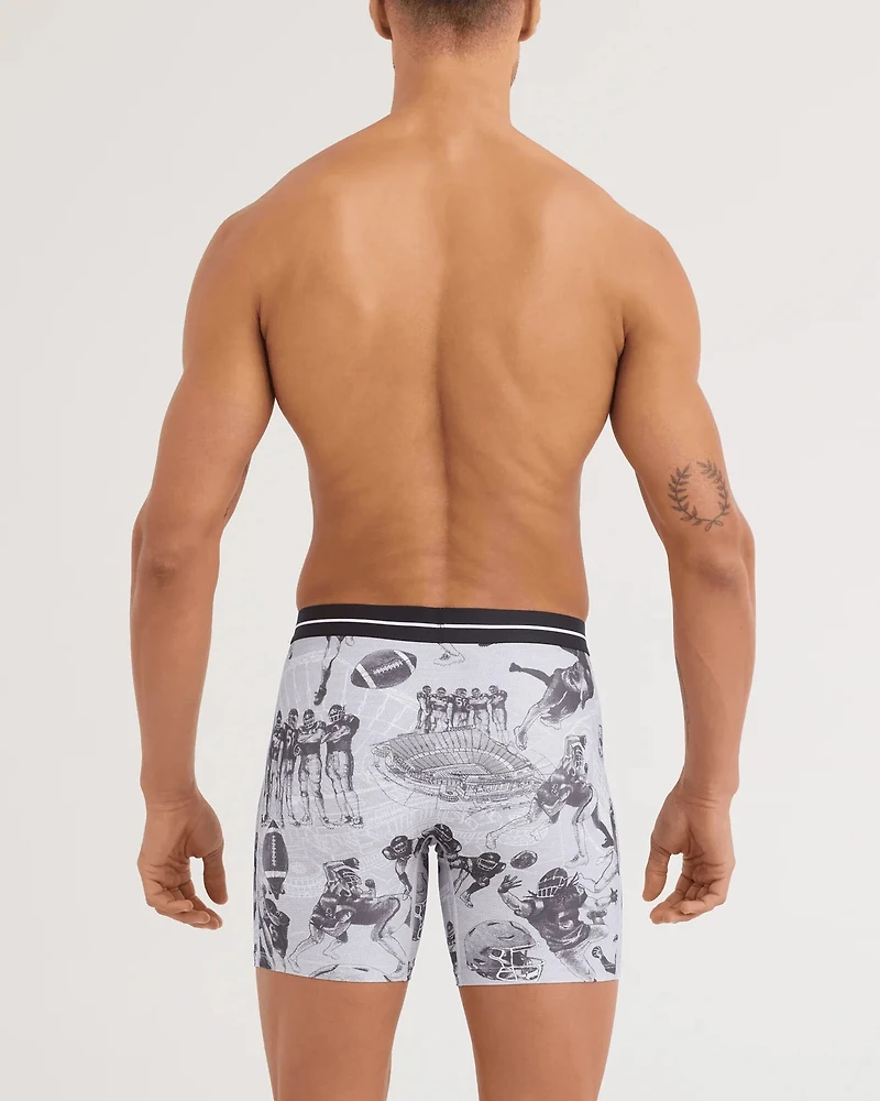 Volt Boxer Brief : GRIDIRON ACTION- GREY HTHR