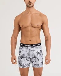 Volt Boxer Brief : GRIDIRON ACTION- GREY HTHR