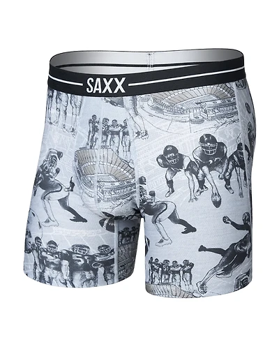 Volt Boxer Brief : GRIDIRON ACTION- GREY HTHR