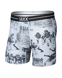 Volt Boxer Brief : GRIDIRON ACTION- GREY HTHR
