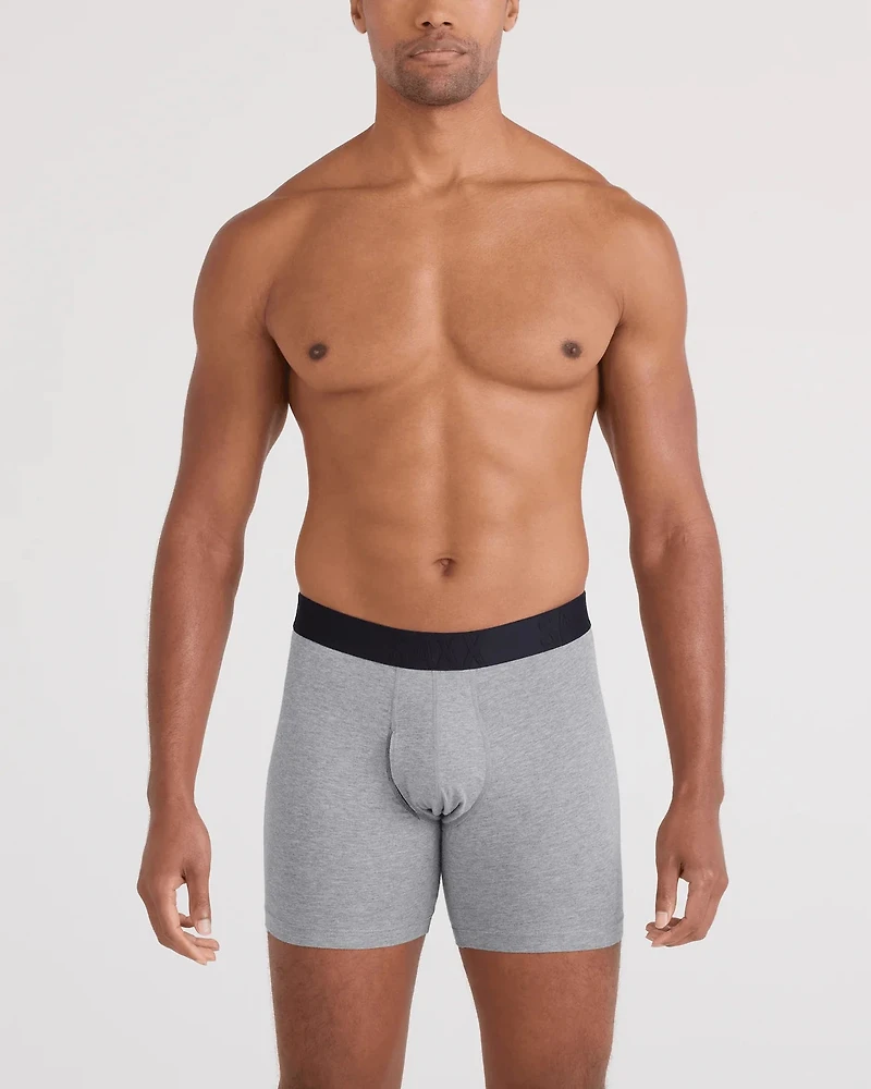 Droptemp Cooling Cotton Boxer Shorts DARK GREY