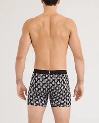 Boxer Droptemp Cooling Coton FLIGHT PATTERN-NOIR