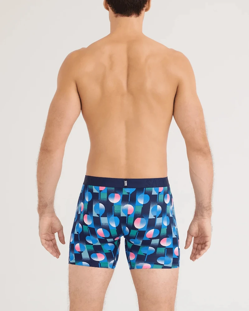 Droptemp Cooling Cotton Boxer Brief : TEE UP-NAVY BLUE
