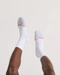 Pair of White Foot Hold Stockings