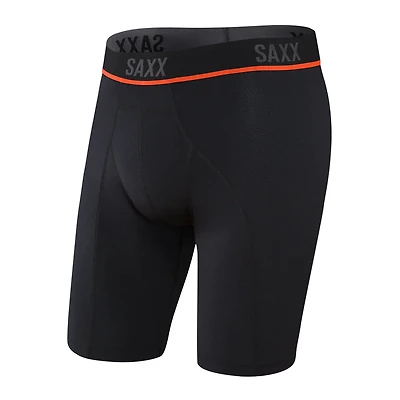 Boxer Long Kinetic Light Compression Black