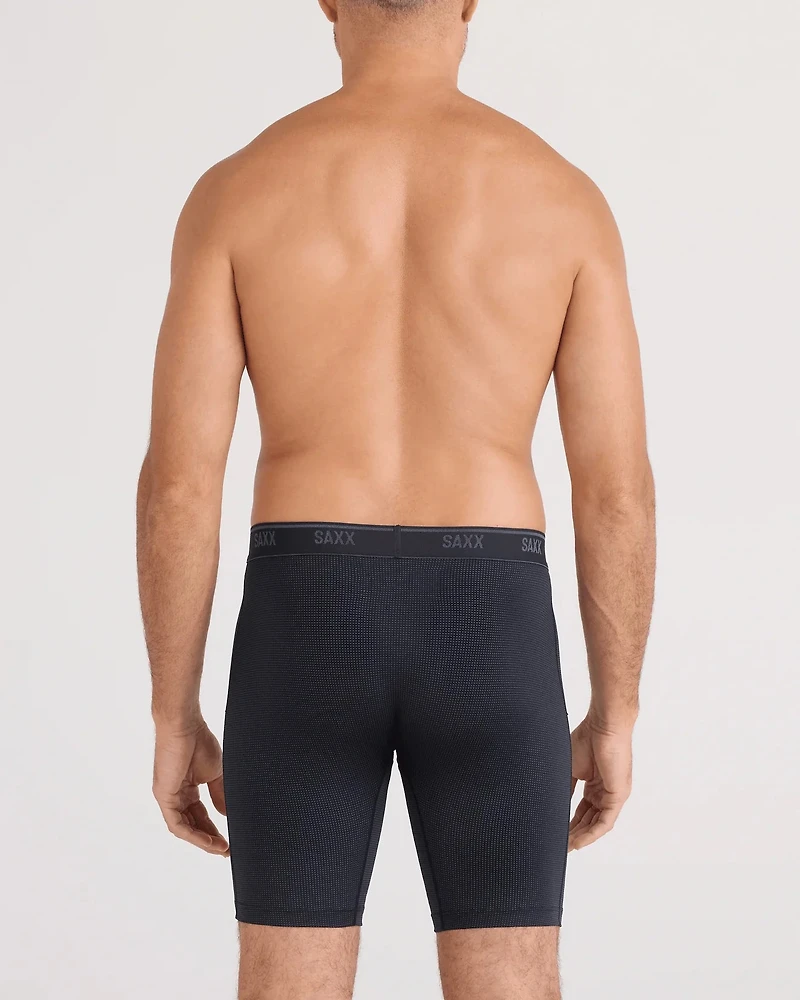 Boxer Long Quest Quick Dry Black