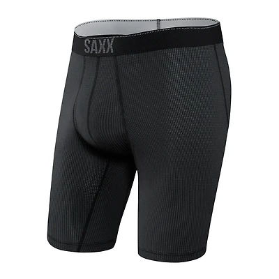 Boxer Long Quest Quick Dry Mesh Black