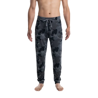 Snooze Pajama Pants SUPERSIZE CAMO- DARK CHARCOAL