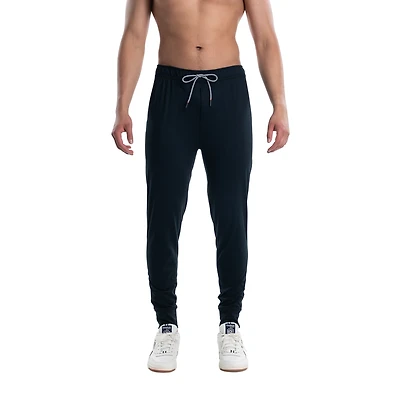 Pantalon jogging Peakdaze performant en maille douce Black