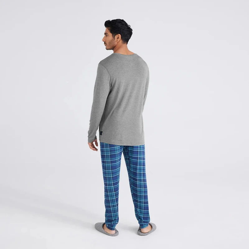 T-shirt manches longues Snooze DARK GREY HEATHER