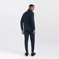 Pantalon jogging Peakdaze performant en maille douce Black