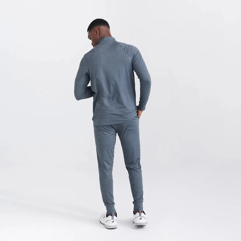 Pantalon jogging Peakdaze performant en maille douce TURBULENCE HEATHER