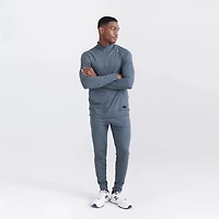Pantalon jogging Peakdaze performant en maille douce TURBULENCE HEATHER