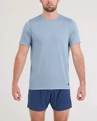 T-shirt Tech Multi-Sport BROUILLARD BLEU