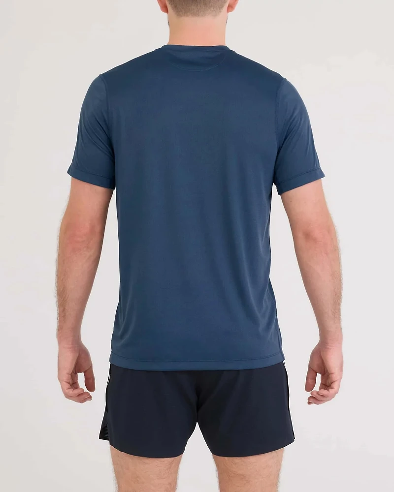 WASHED INDIGO Multi-Sport Tech T-shirt