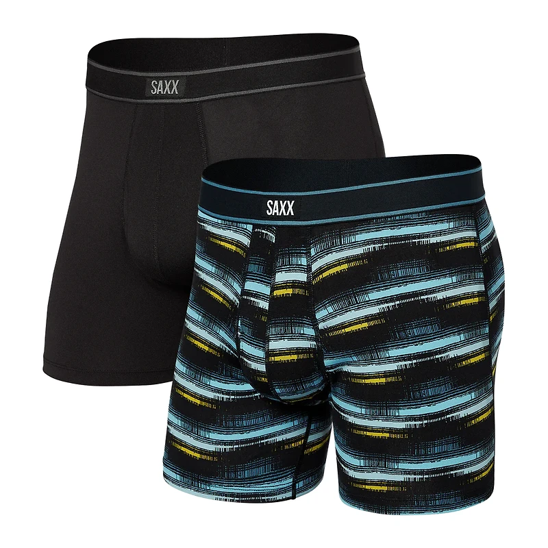 Pack de 2 boxers Daytripper Broadcast Stripe/Black