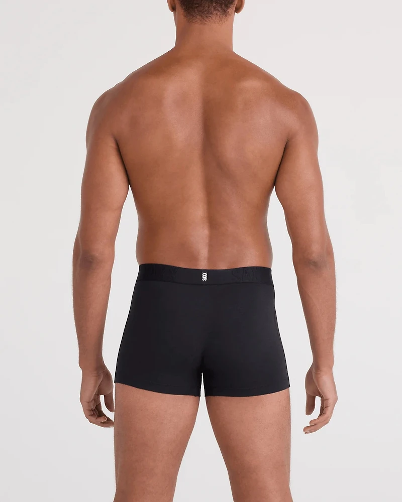 Pack of 2 Droptemp Cotton Boxer Shorts DARK INK/BLACK