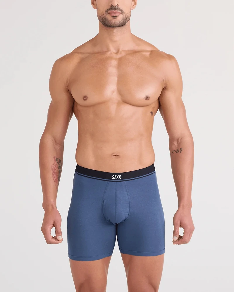 Boxer Essential Cotton DENIM FONCÉ