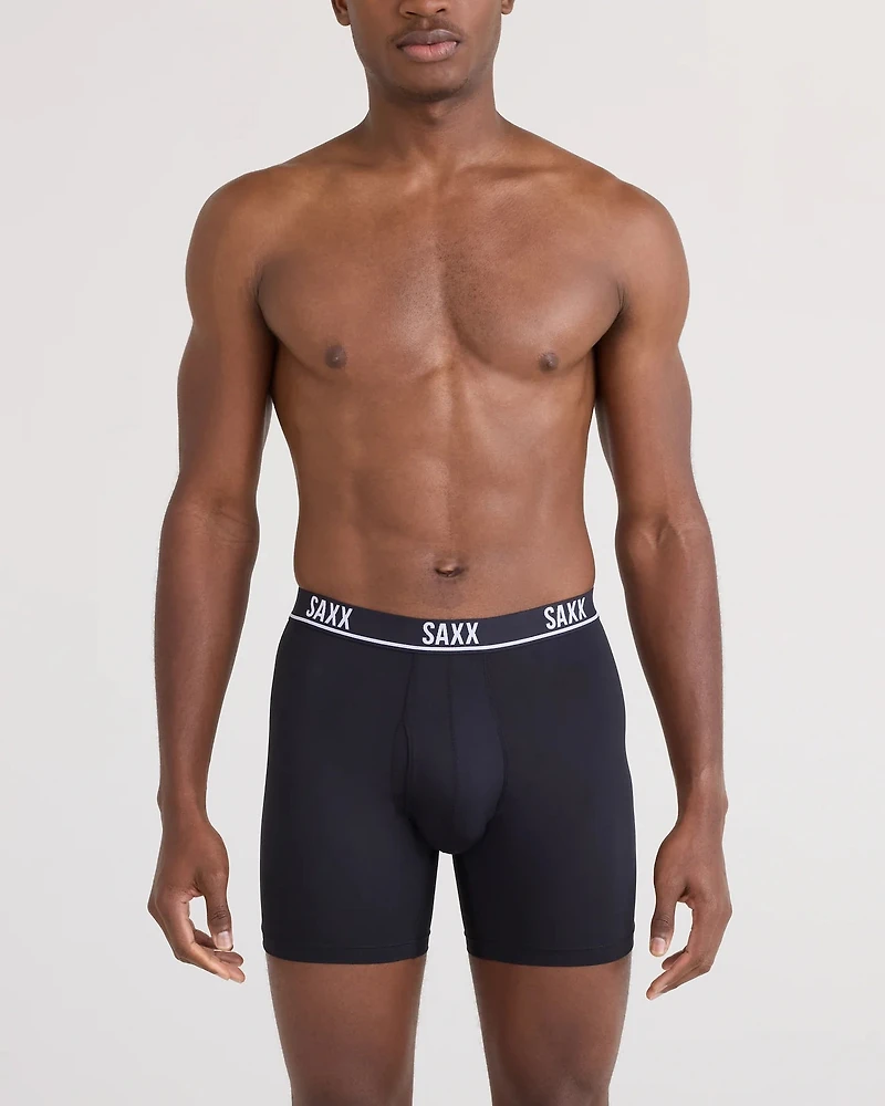 Pack of 3 ESSENTIAL PERFORMANCE BLACK boxer shorts