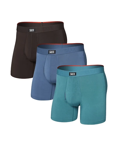 Vibe Xtra 3-Pack Boxers SEASCAPE/INDIGO/DARK CHOCOLATE