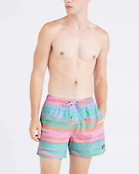 Maillot de bain Oh Buoy 2in1 VOLLEY 5" ABSTRACT STRIPE-MULTI
