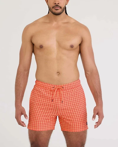 Maillot DE bain Oh Buoy 2in1 VOLLEY 5" VICHY PÊCHE